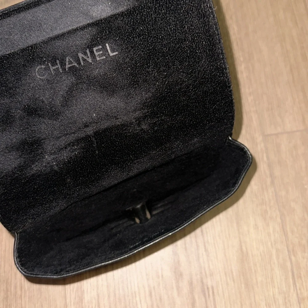 Chanel rounded square sunglasses with metal design